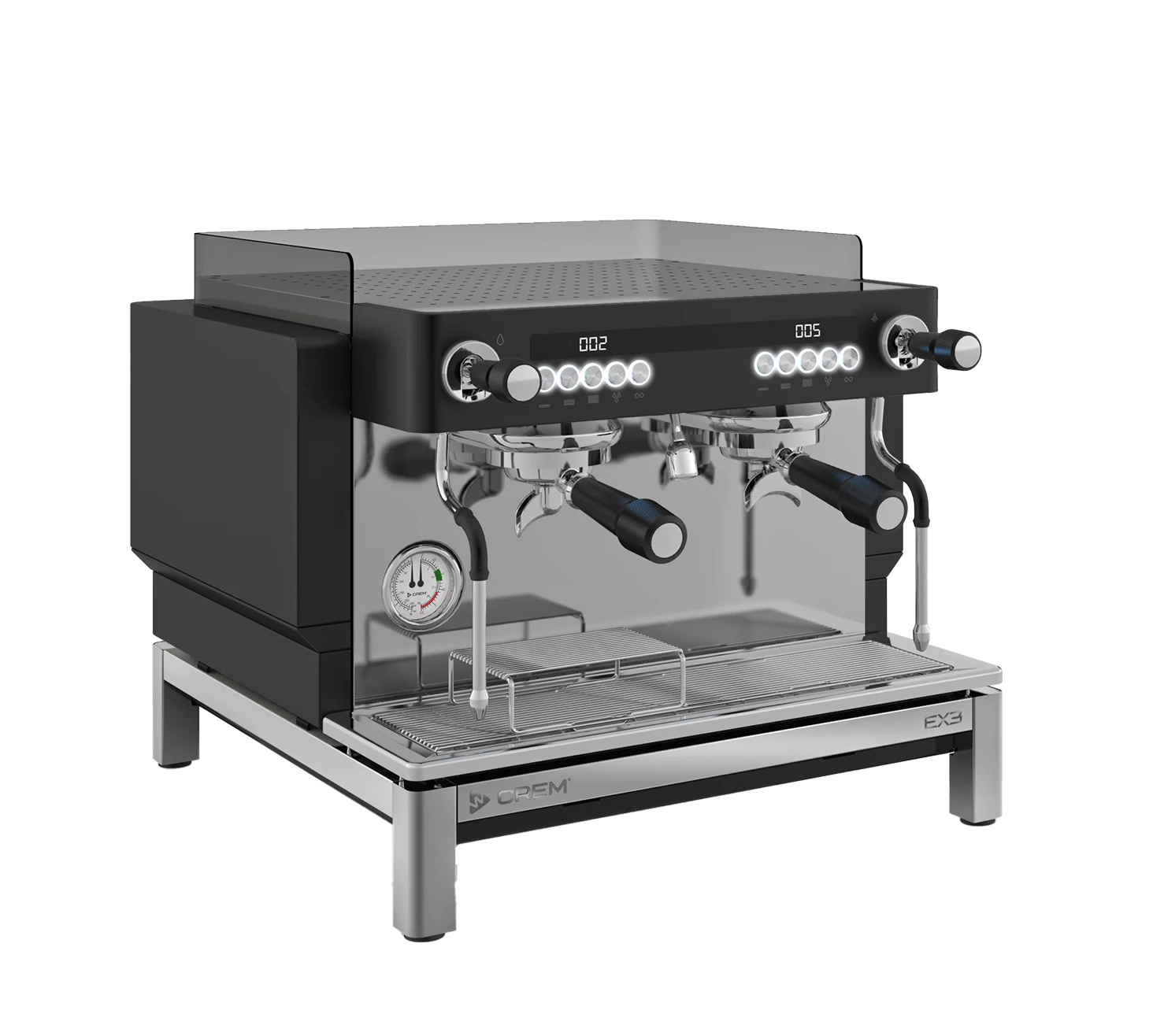 Crem EX3 Compact 2 Group Traditional Espresso Machine